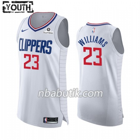 NBA Børn Trøje Los Angeles Clippers Lou Williams 23 Nike 2019-20 Association Edition Swingman NBA Børn Trøje Los Angeles Clippers Lou Williams 23 Nike 2019-20 Association Edition Swingman